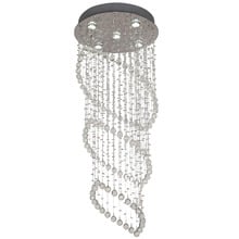 120cm Edith 5 Light Pendant
